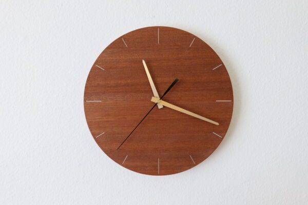 Aeris – Wooden Wall Clock - Image 2